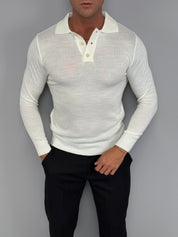 POLO LANA MANICA LUNGA