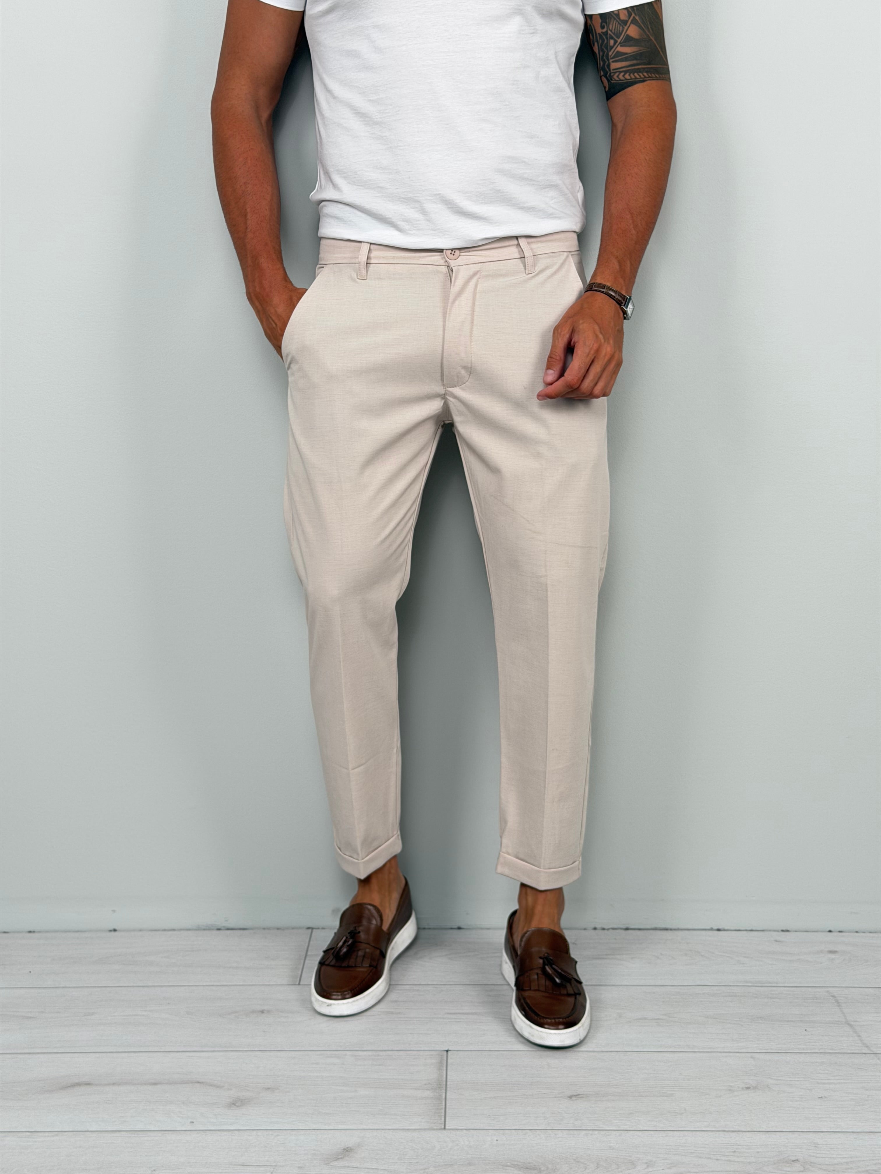 PANTALONE ROX MOD CAPRI - TASCHE DIETRO