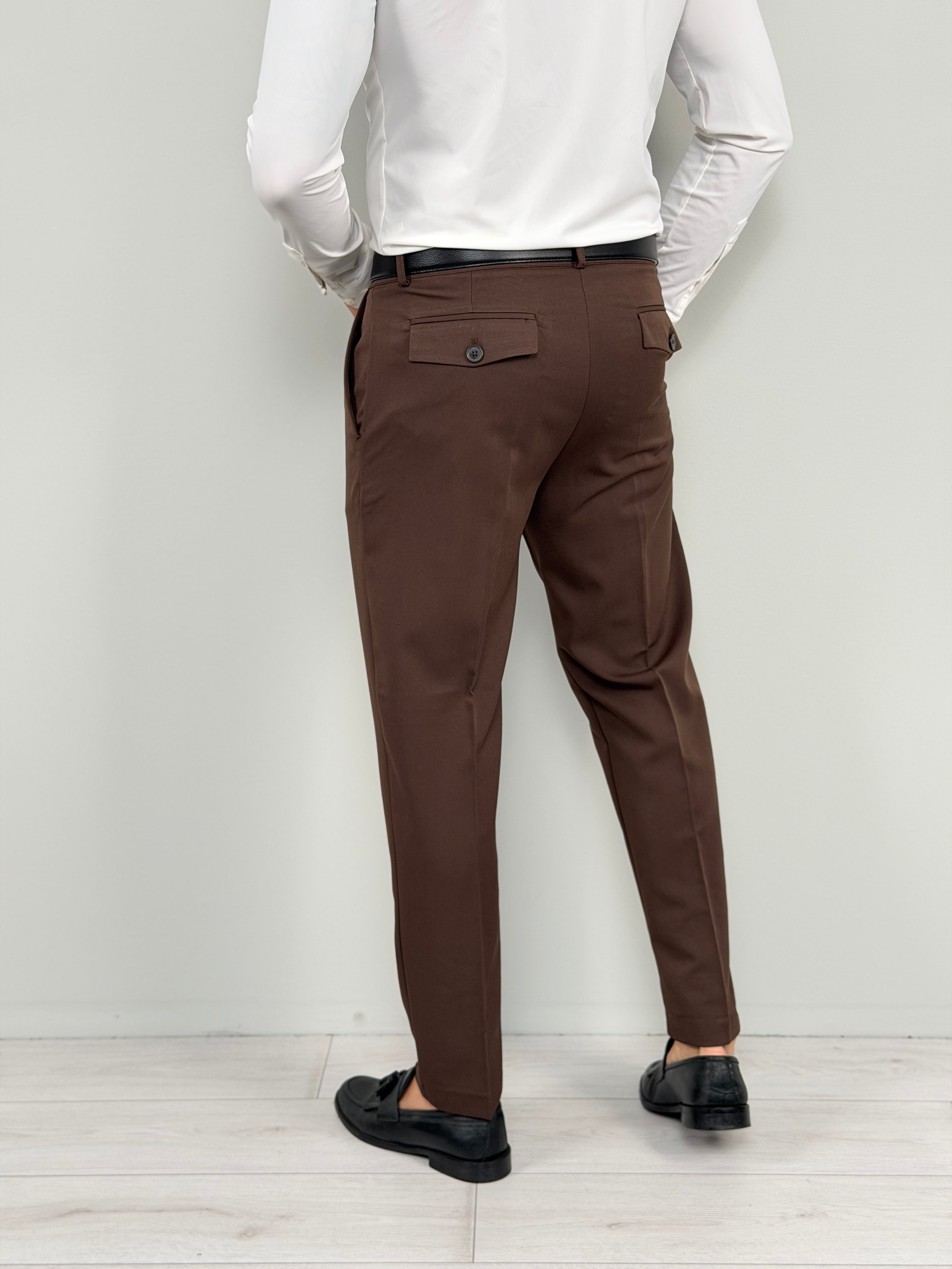 PANTALONE AMALFI - TASCHE DIETRO