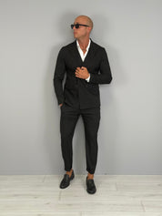 ABITO DOPPIOPETTO FIAMMATO