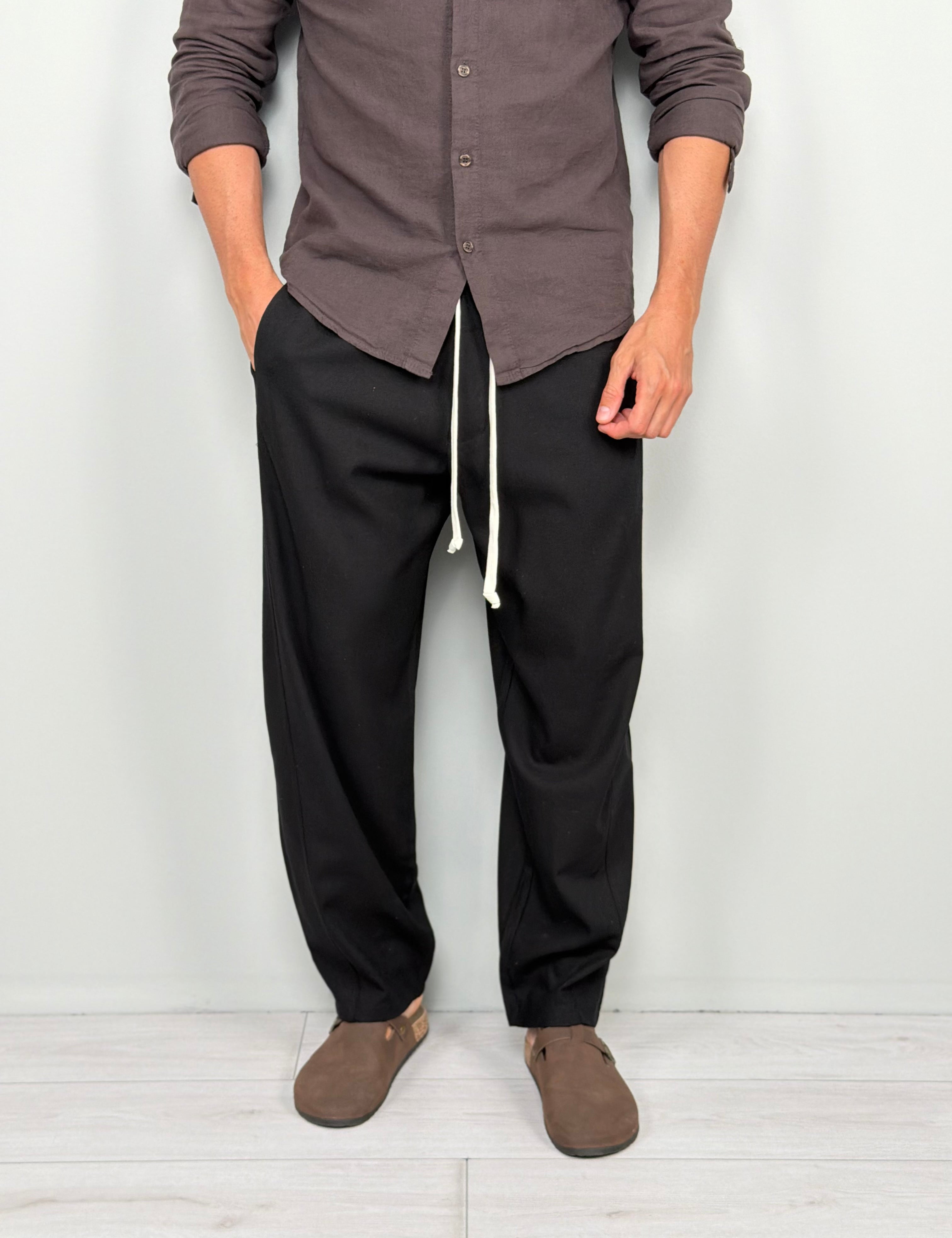 MIRAGE LINEN PANTS