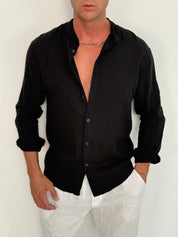 CAMICIA LINO COREANA