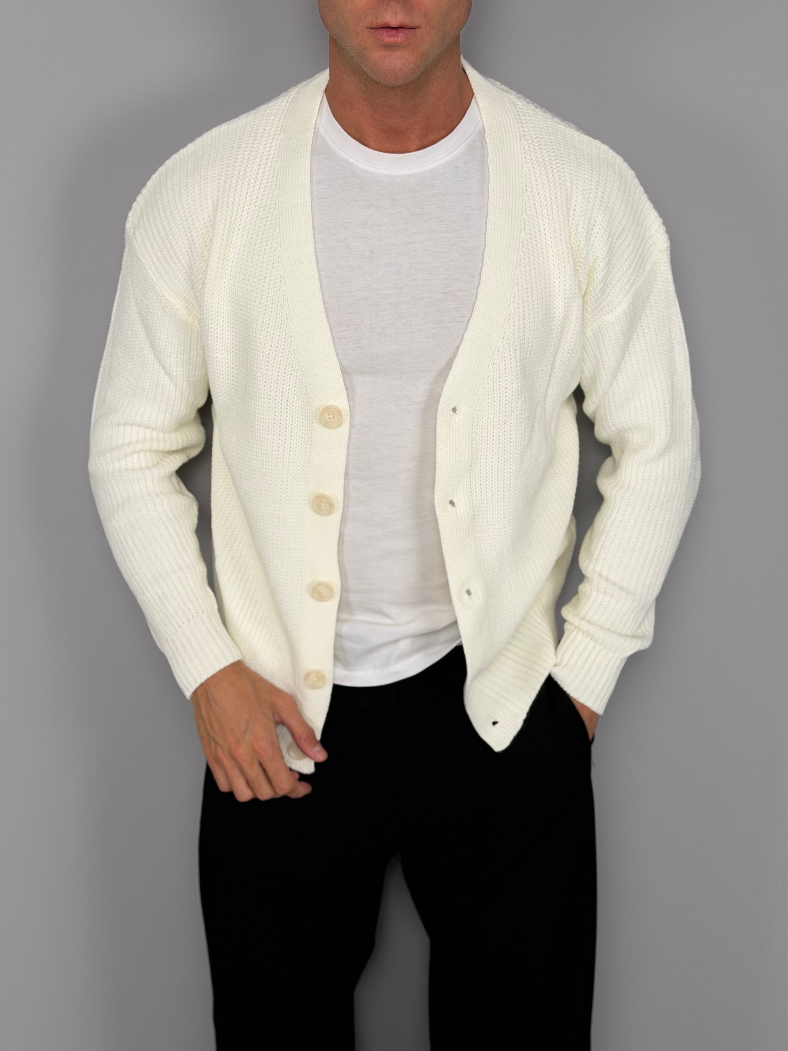 CARDIGAN BASIC IN FILO