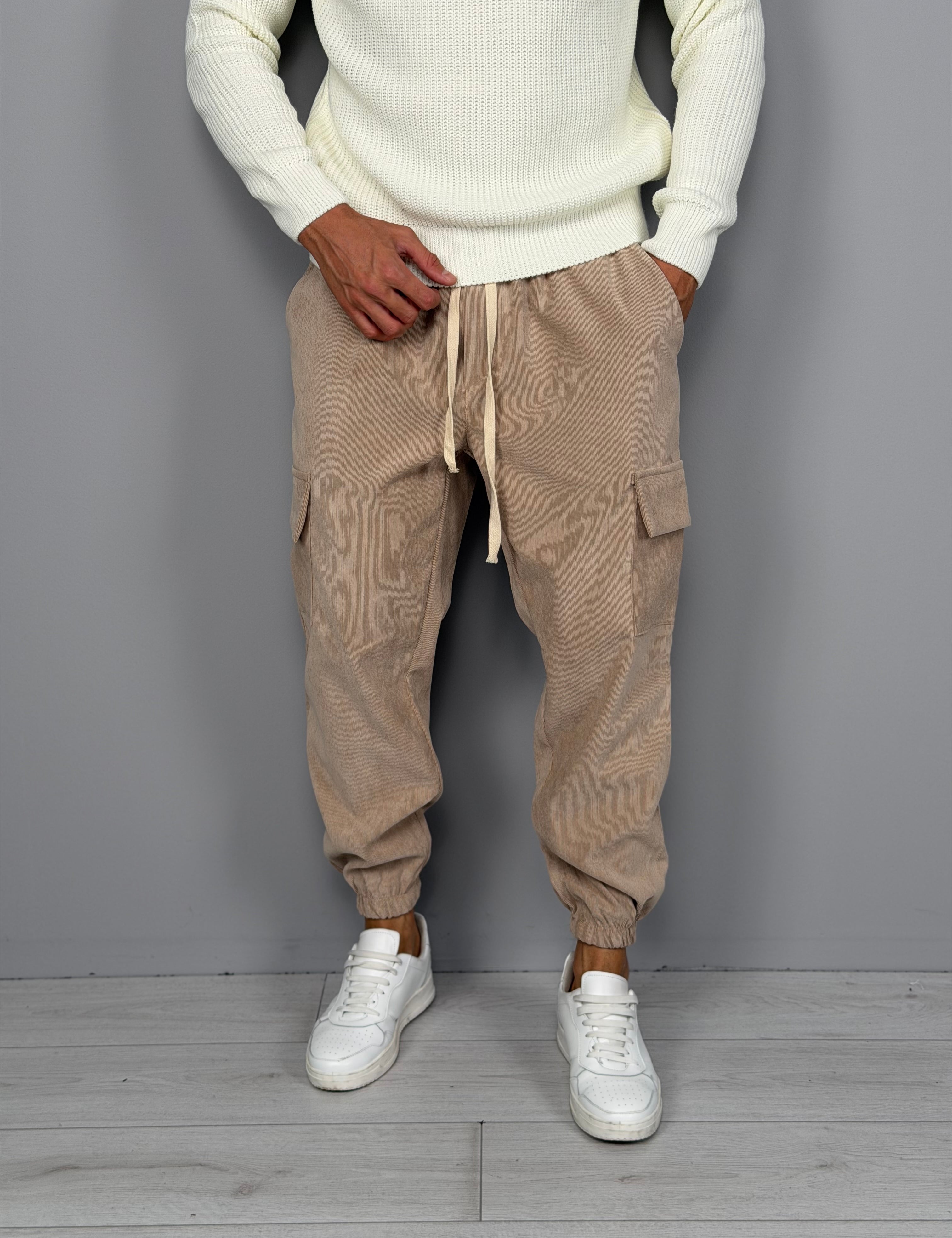 PANTALONE VELLUTO COSTINA