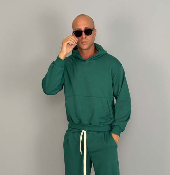 BOXY FIT BRUSHED SWEATSHIRT