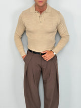 POLO MANICA LUNGA LANA