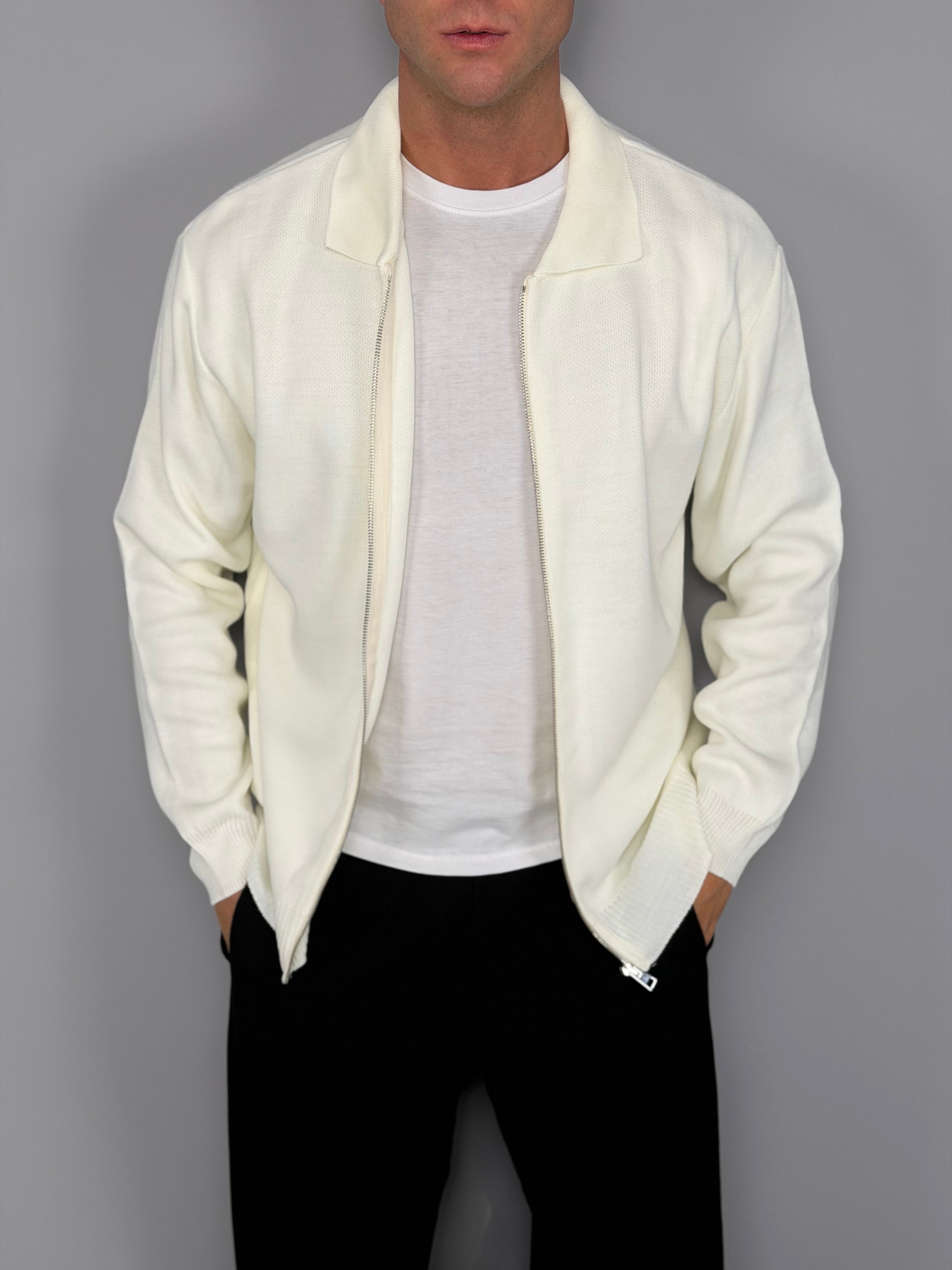CARDIGAN ZIP SAINT LOUIS