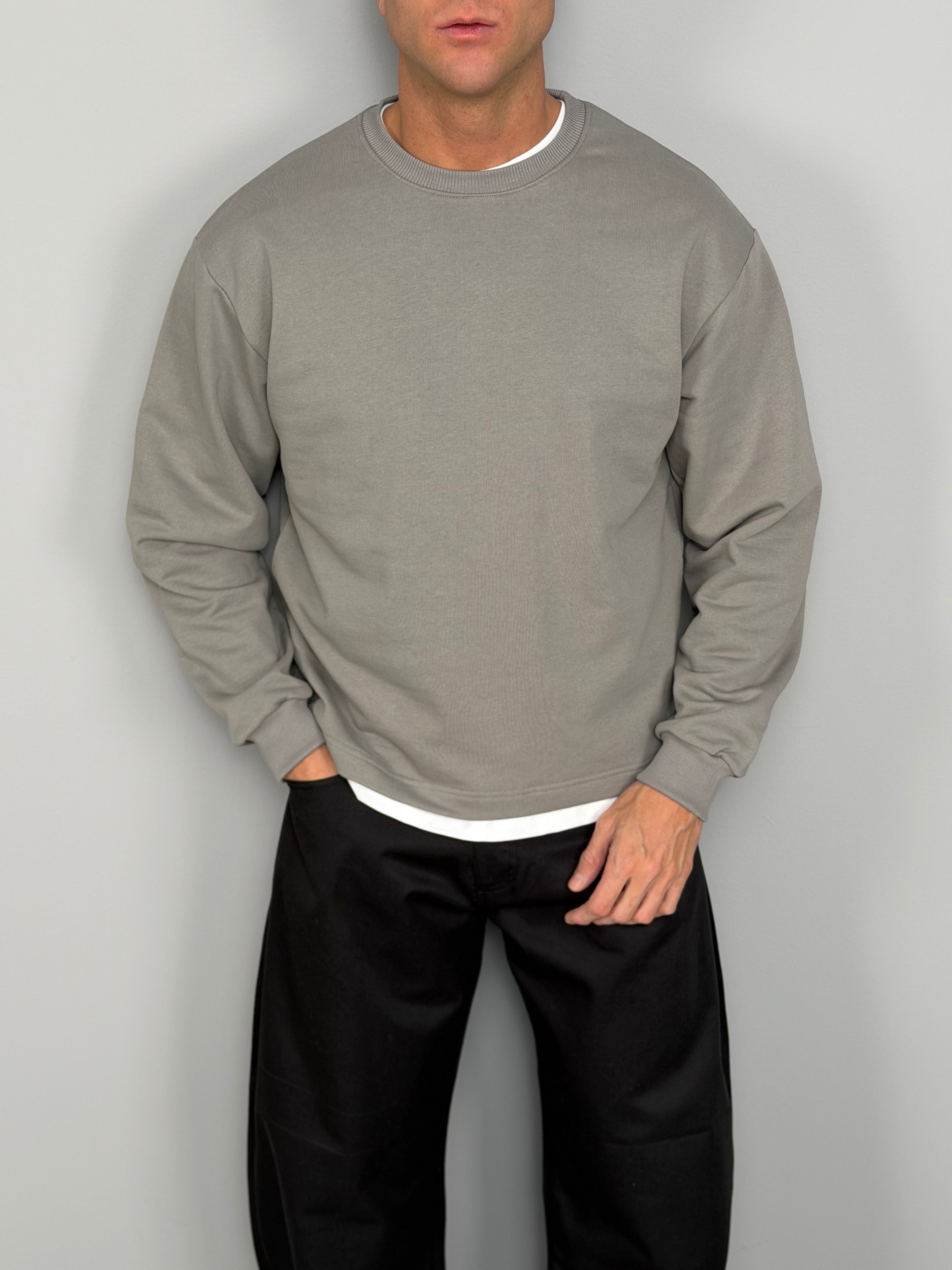 GAZED CROP SWEATSHIRT 