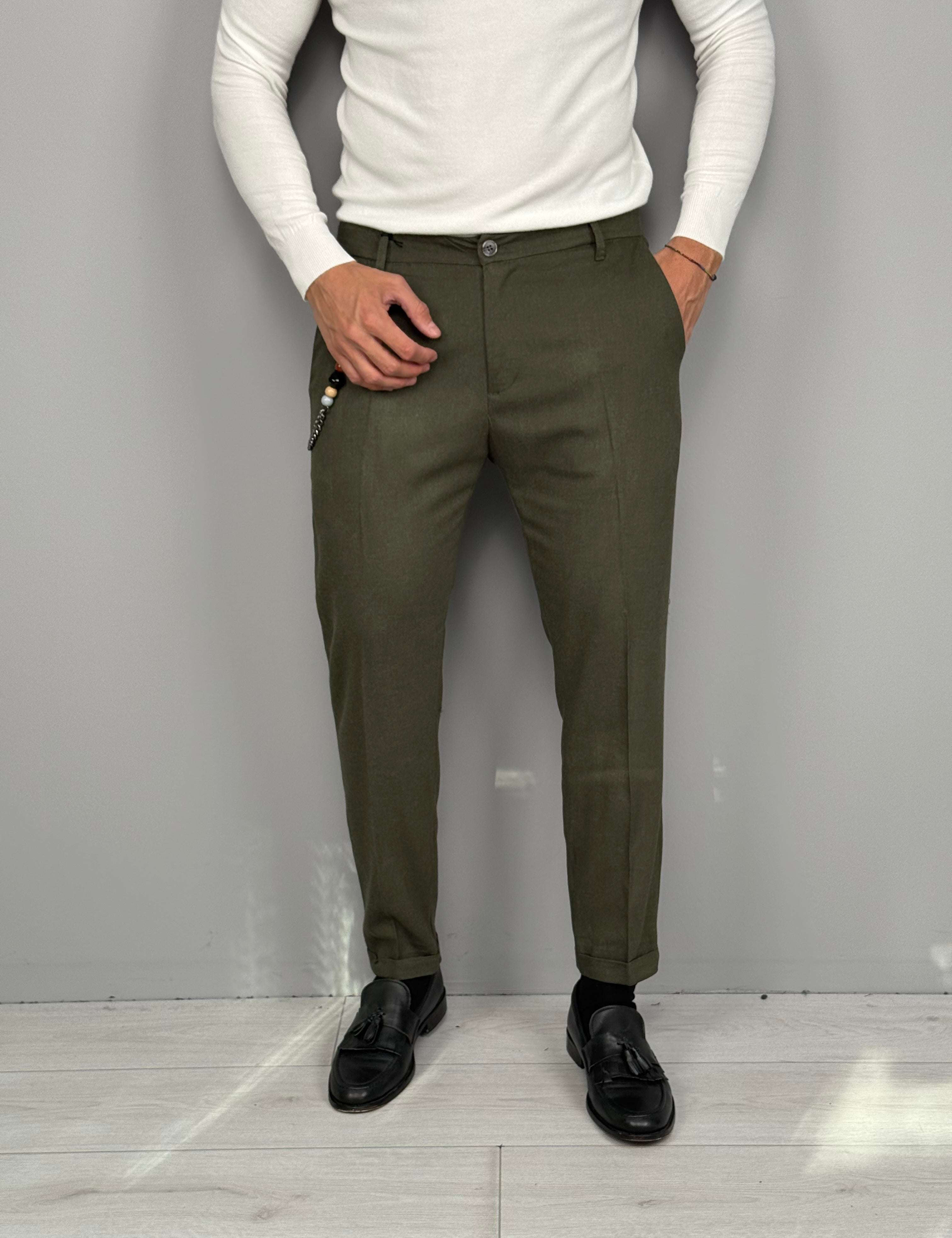 PANTALONE MODENA CLASSIC - TASCHE DIETRO