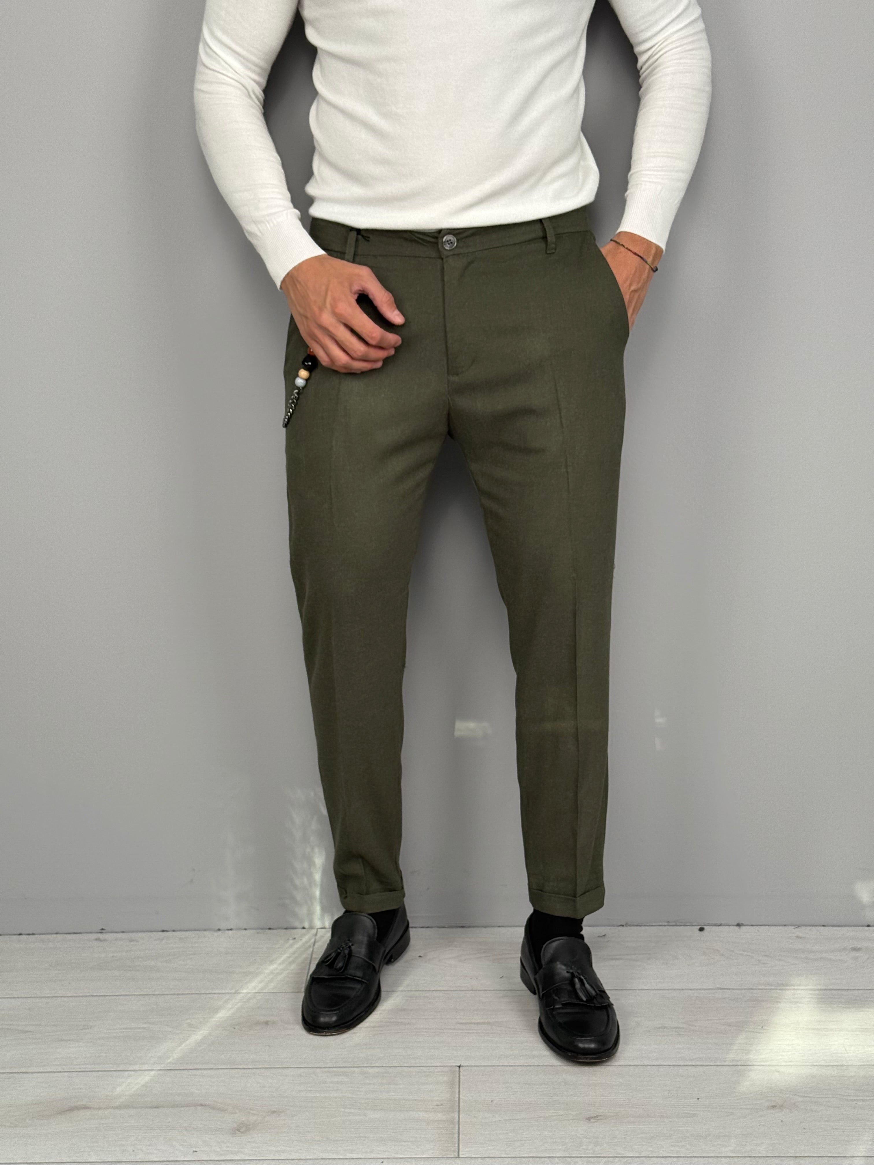 PANTALONE MODENA CLASSIC - TASCHE DIETRO