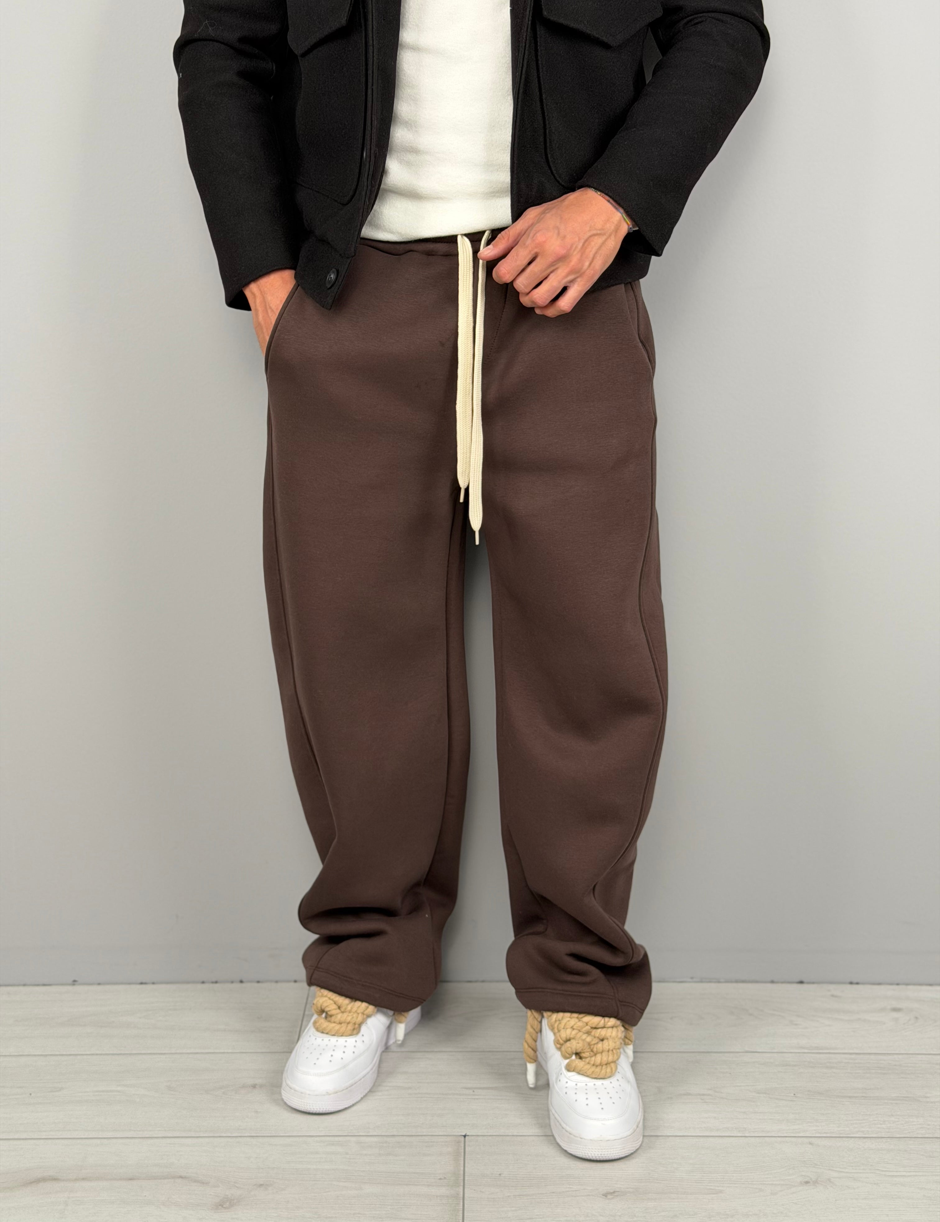 PANTALONE TUTA BALLOON FELPATO