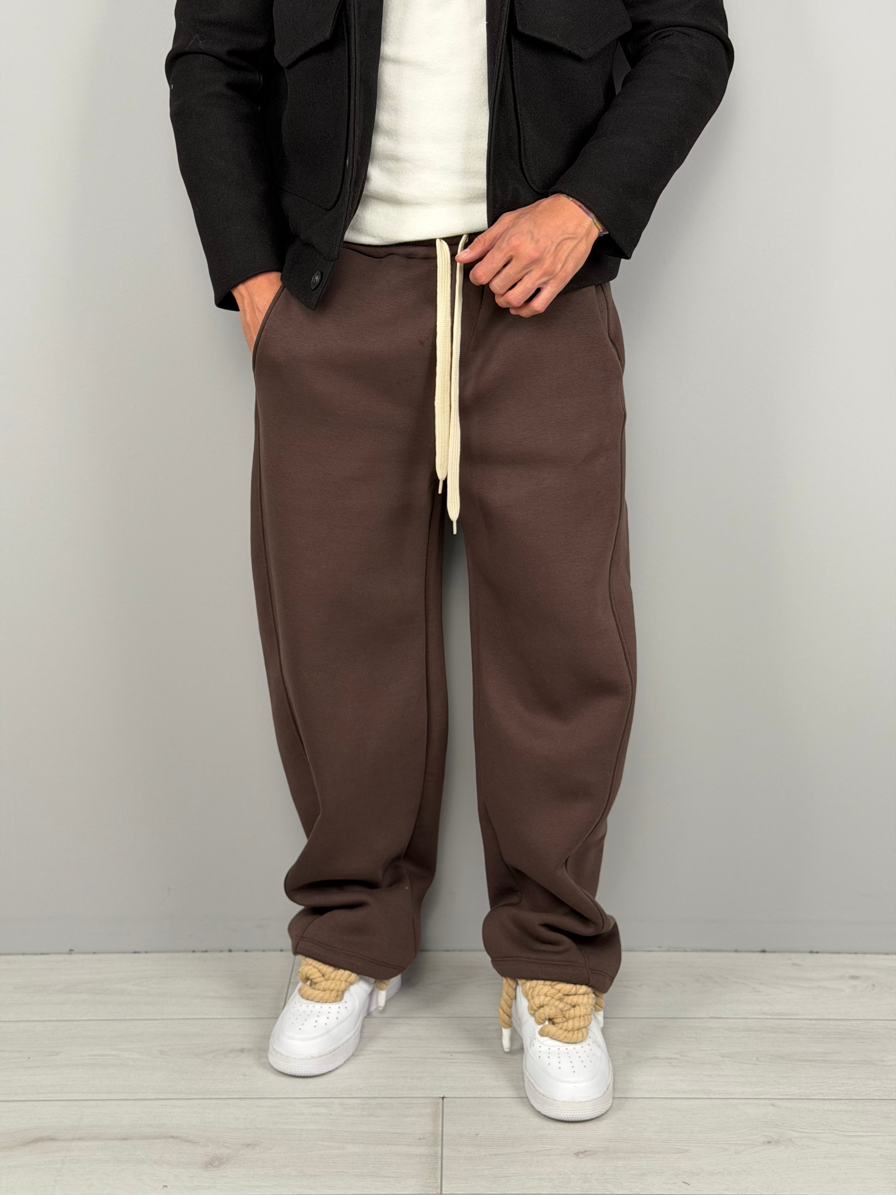 PANTALONE TUTA BALLOON FELPATO