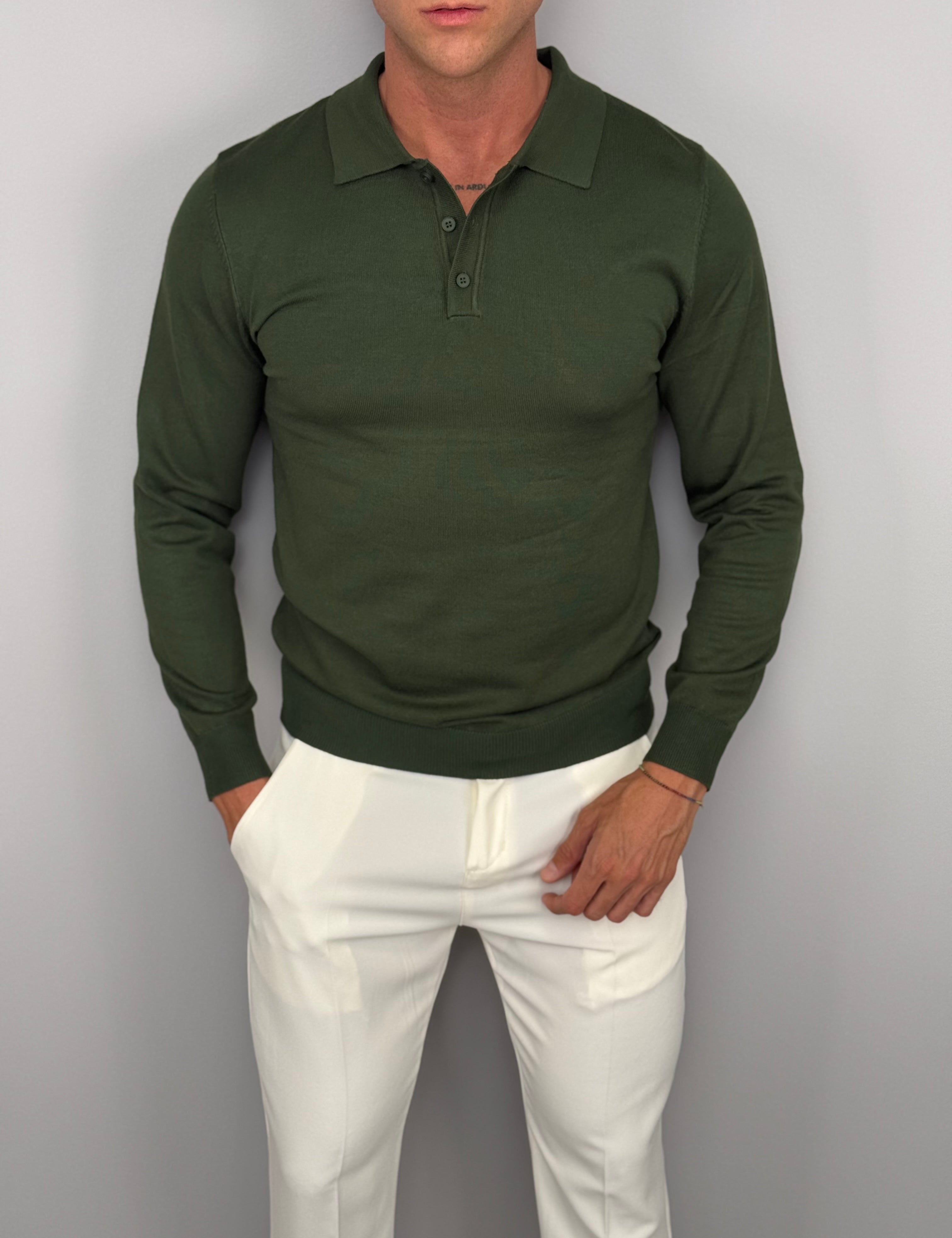 POLO MAGLINA MANICA LUNGA