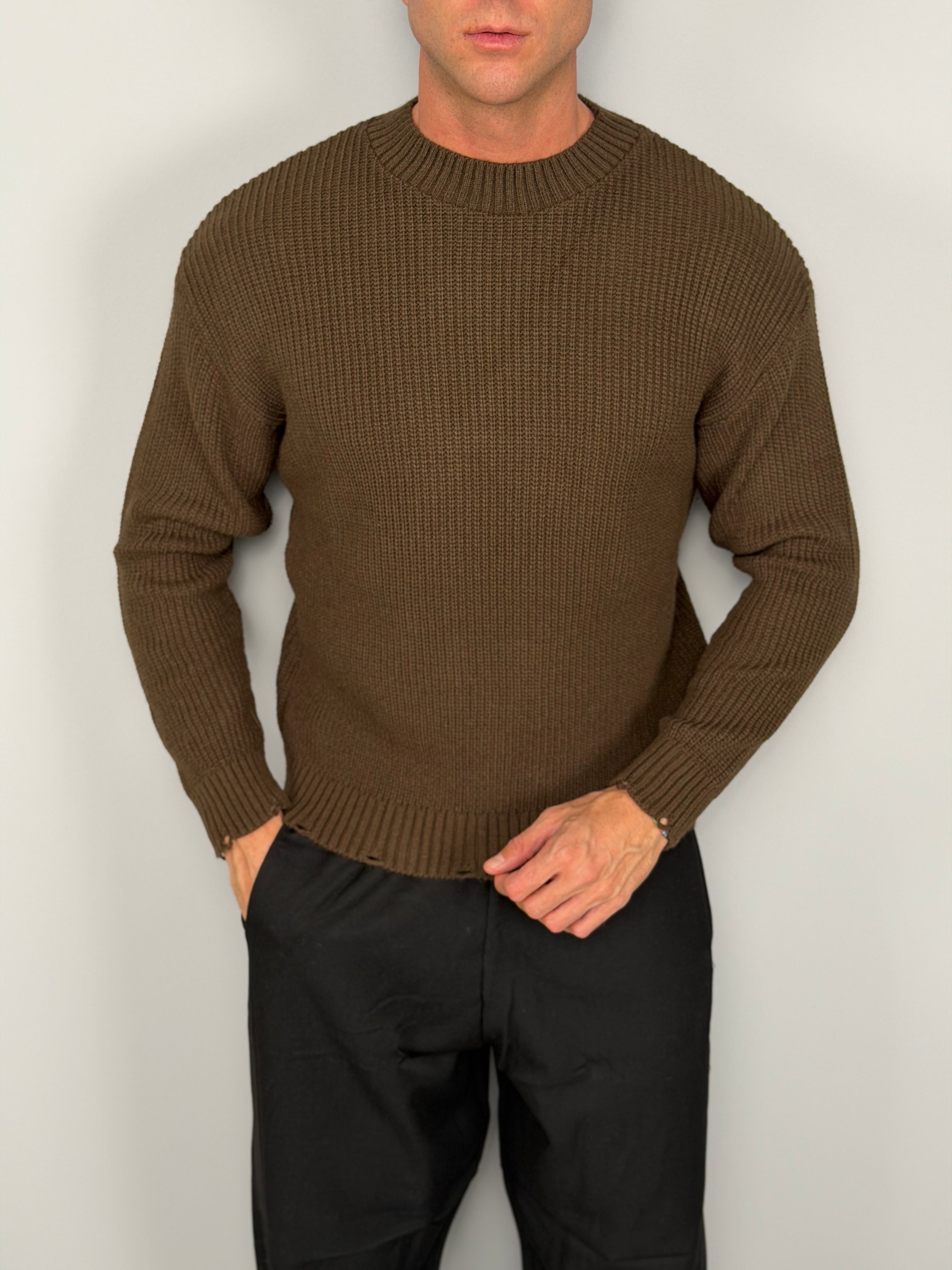 MAGLIONE MASON - Nero Tg.S