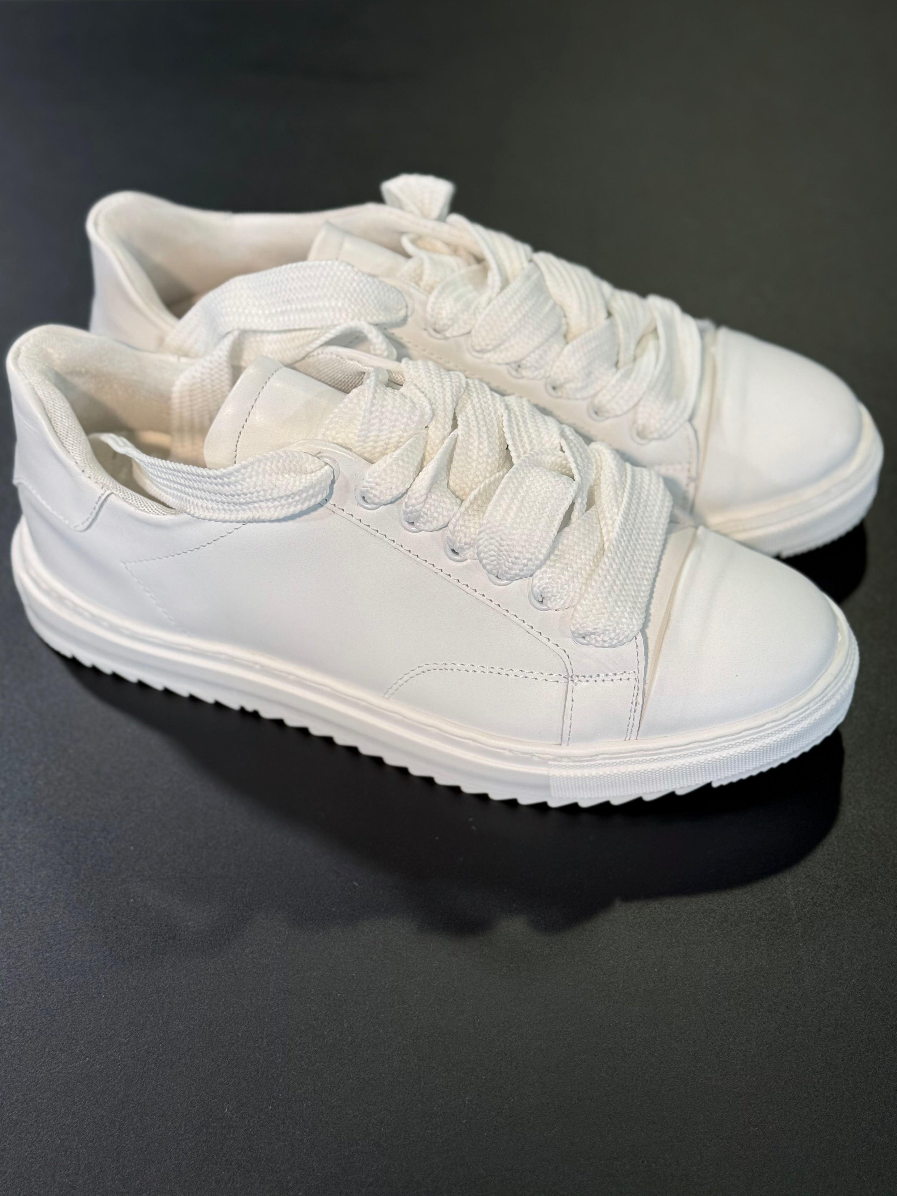 SNEAKERS PELLE OFFSIDE BIANCO