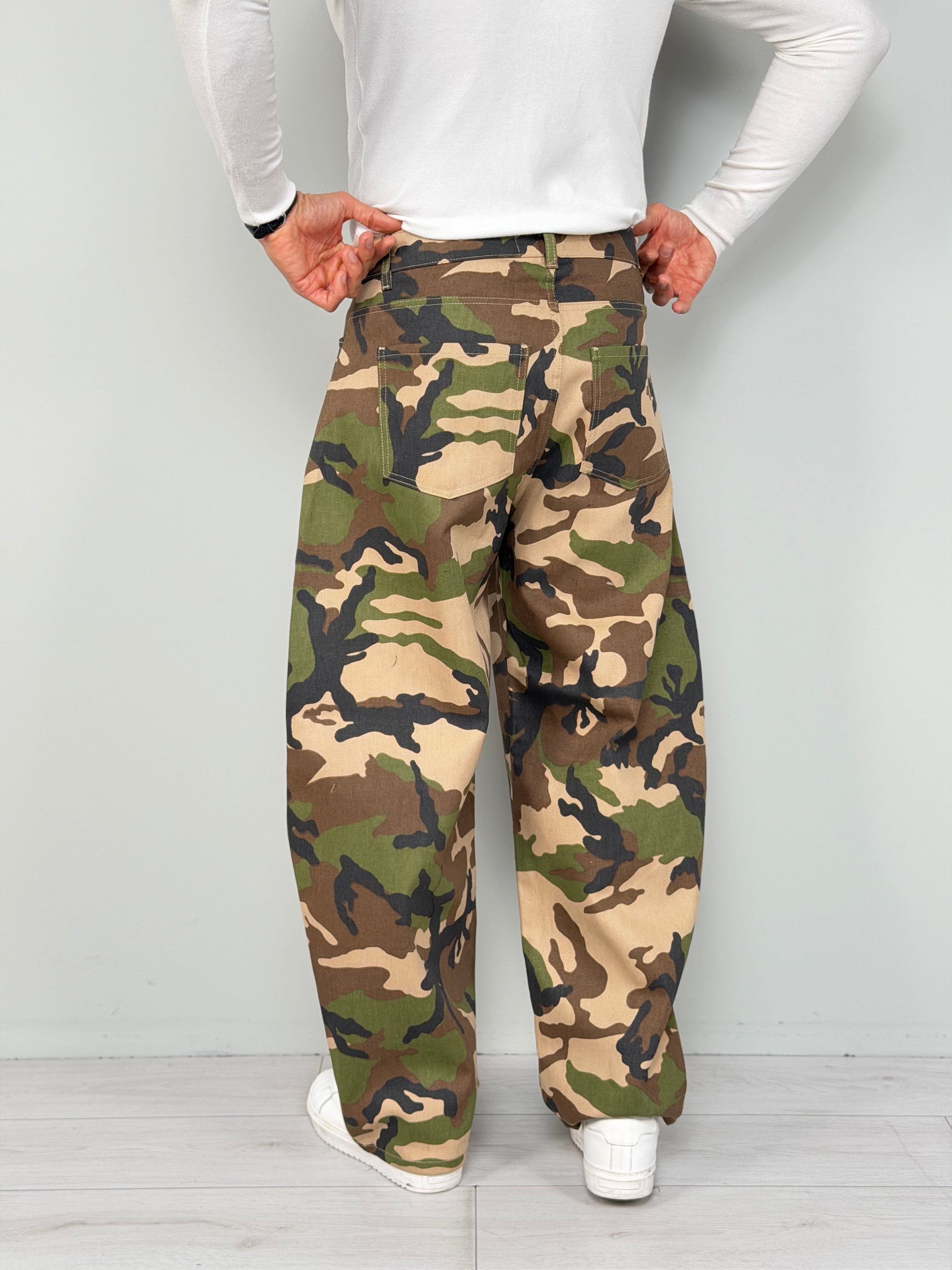 JEANS MILITARY BALLOON