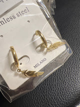 Pendientes Pluma