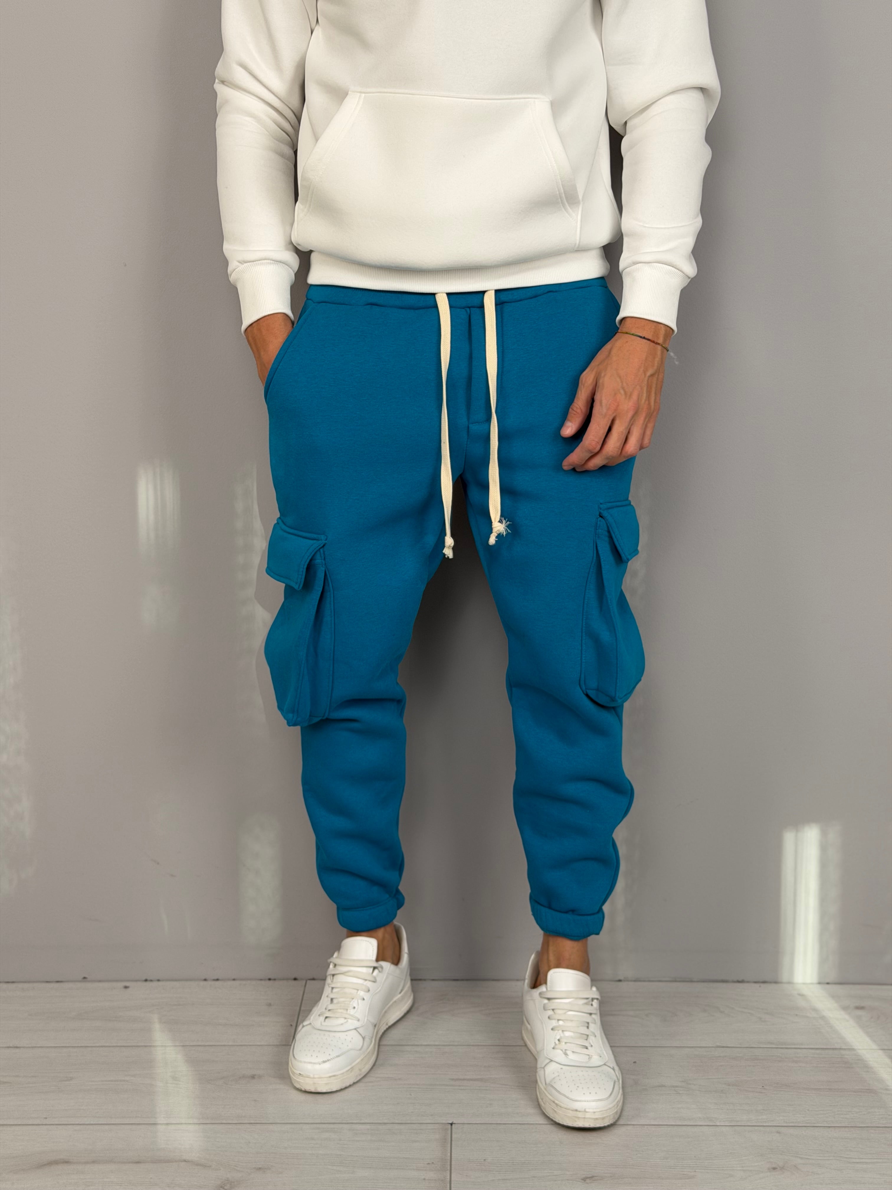 PANTALONE TUTA TASCONATO