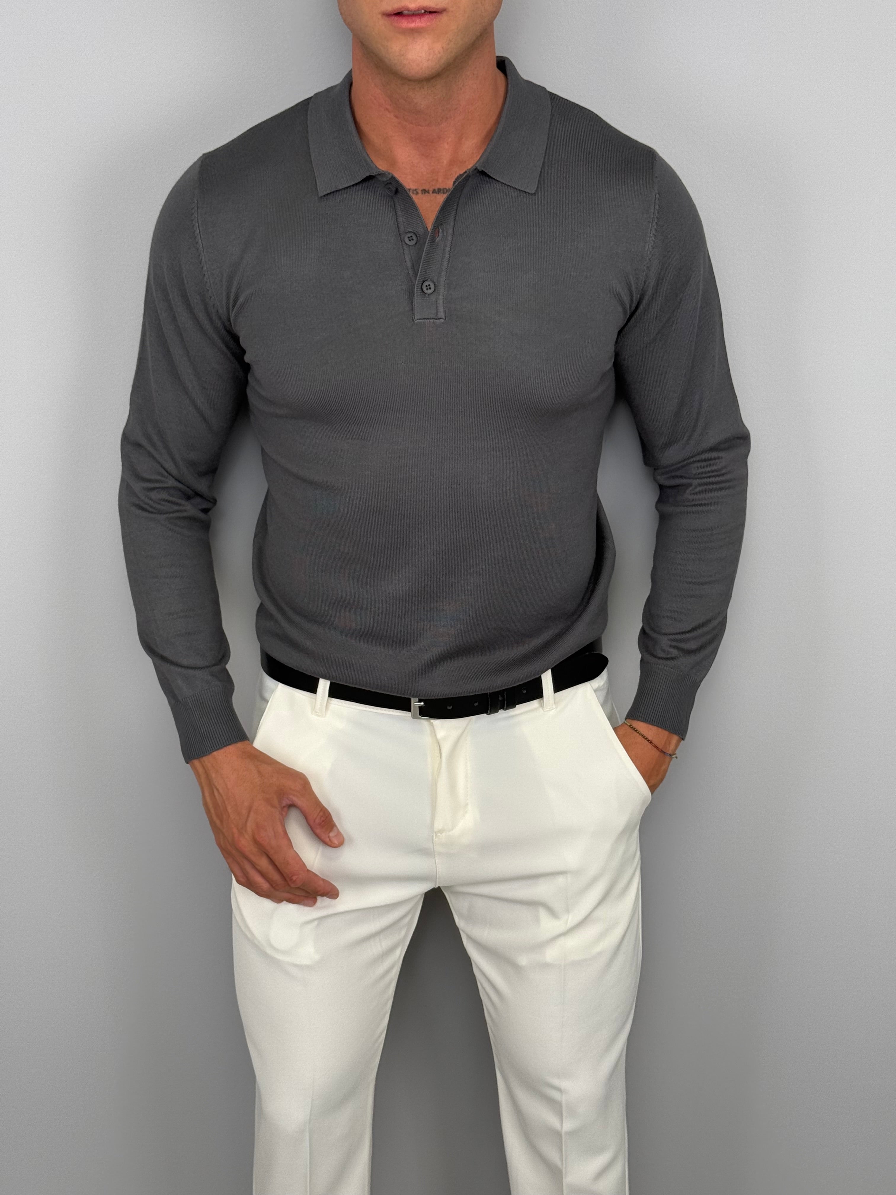 POLO MAGLINA MANICA LUNGA