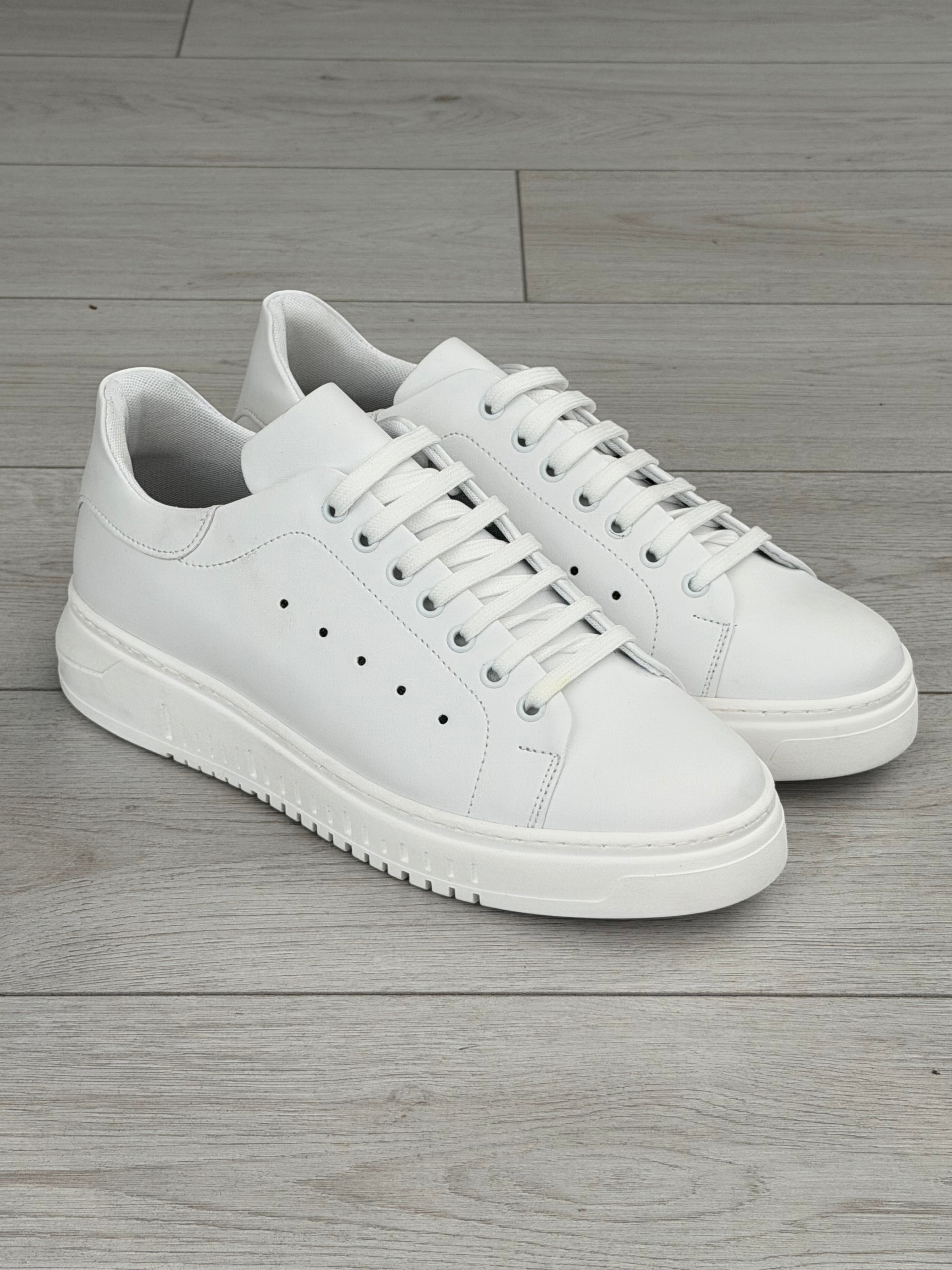 SNEAKERS AUS LEDER TEO
