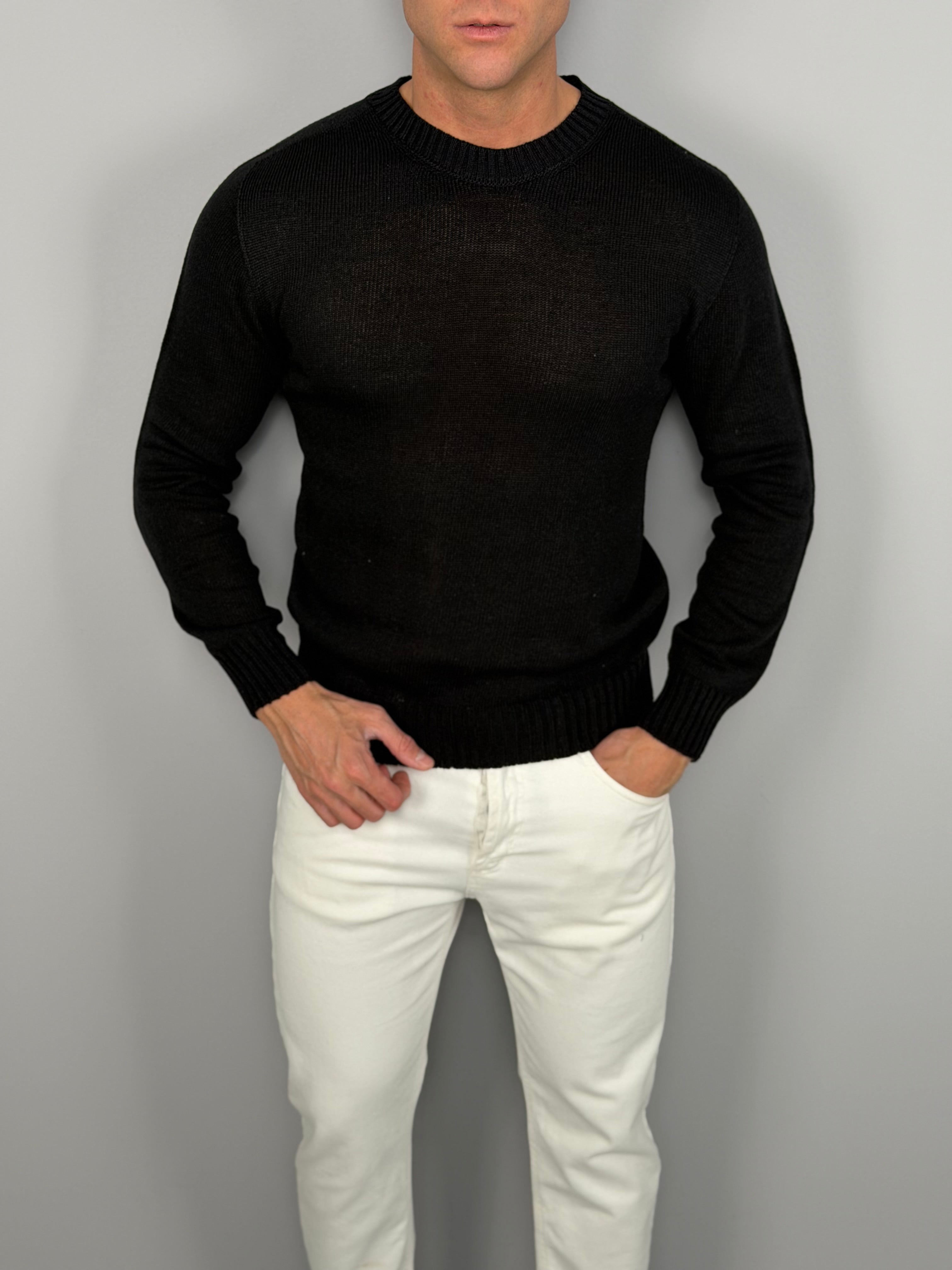 SIMPLE COTTON SWEATER