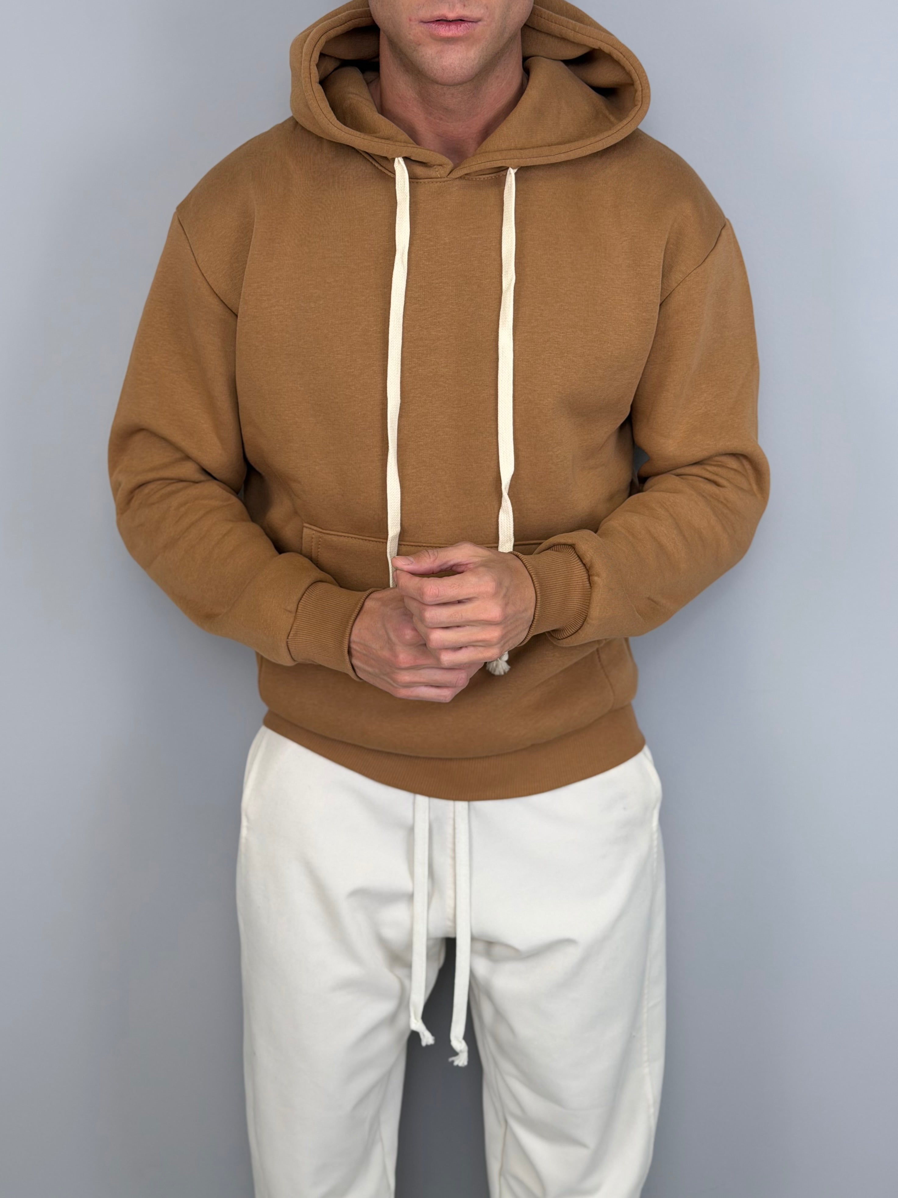 FELPA BASIC FELPATA CAPPUCCIO