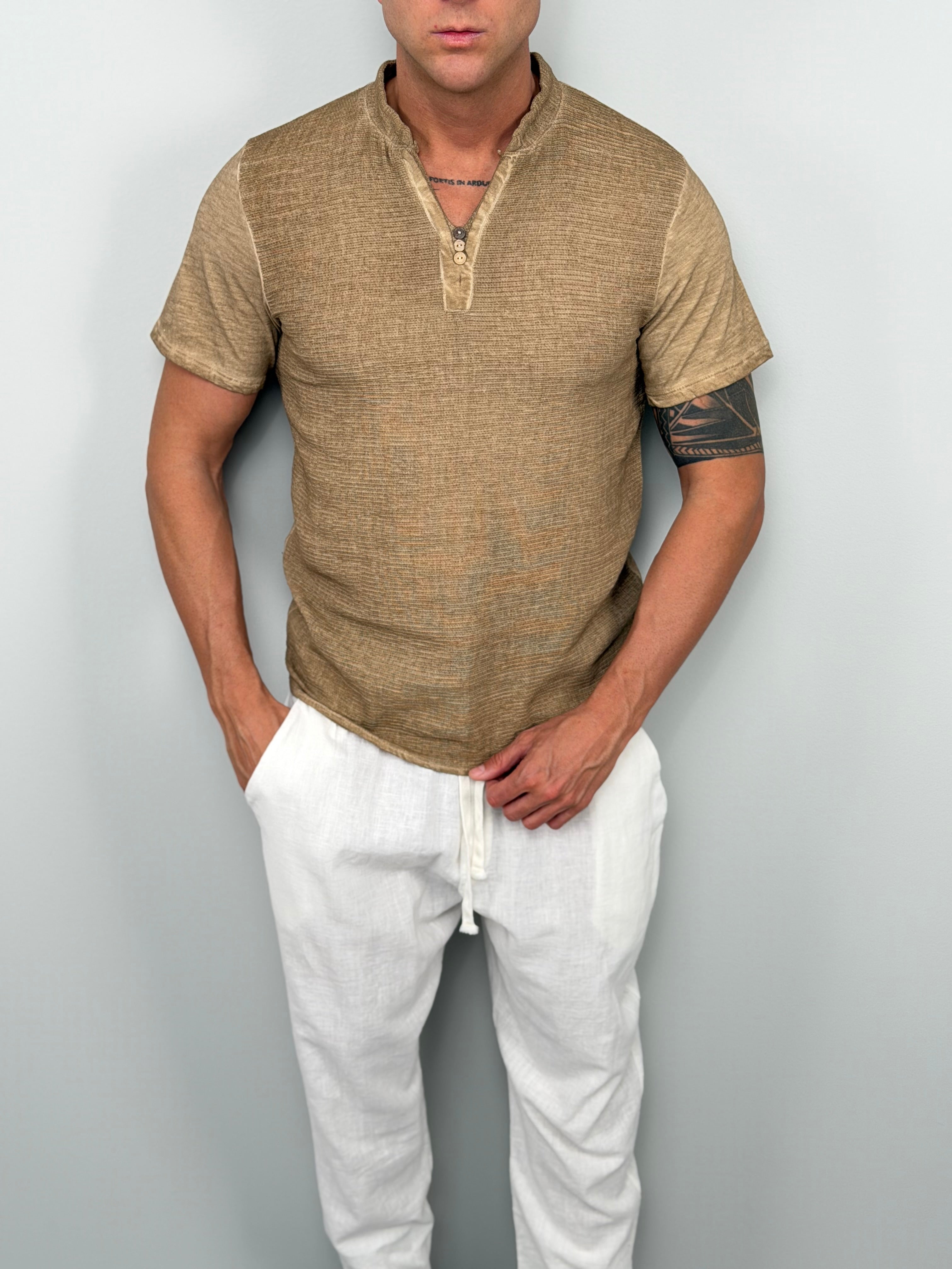 T-SHIRT ETEREA LINO