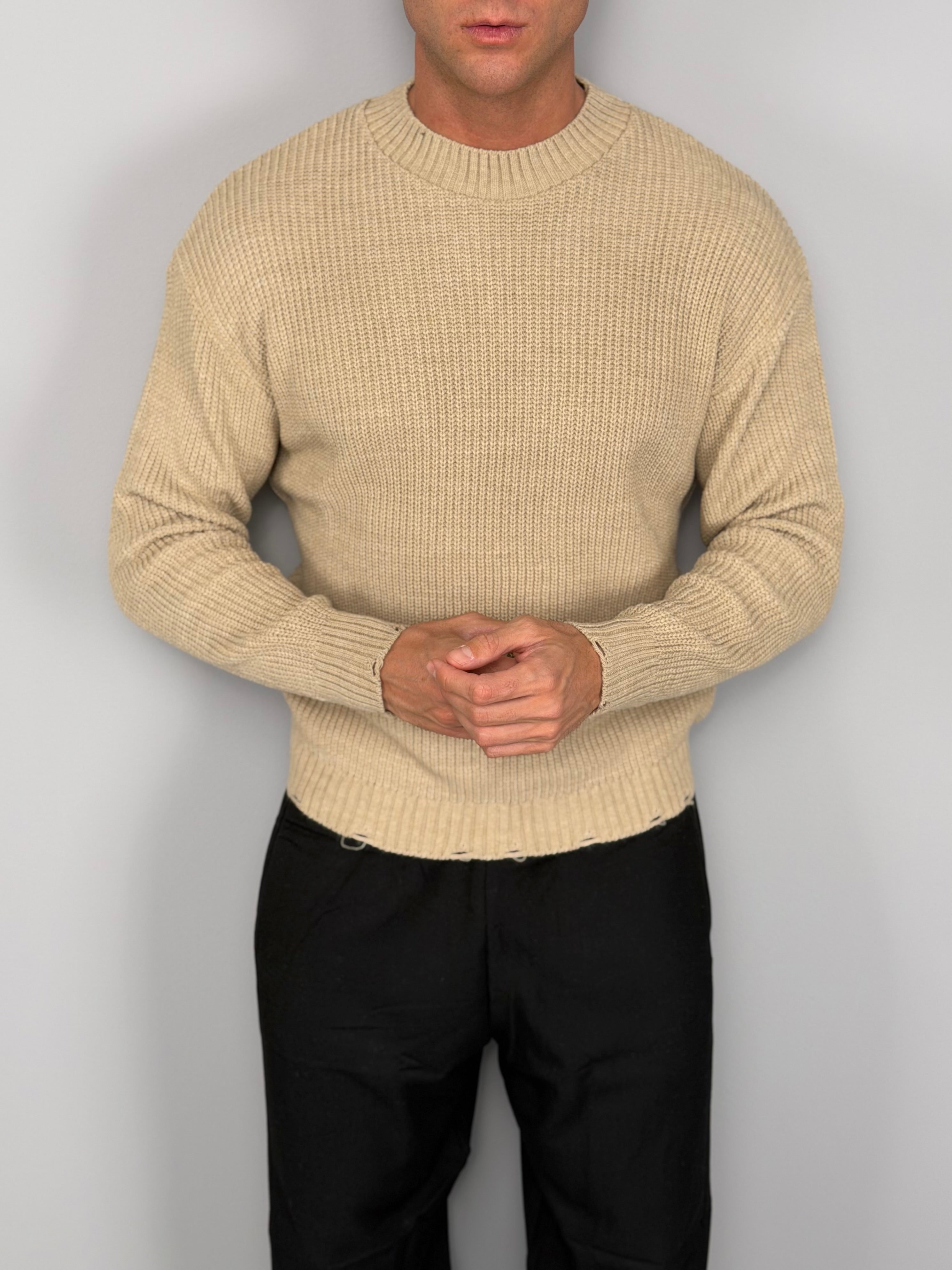 MAGLIONE MASON - Nero Tg.S