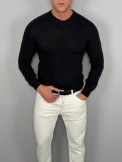 SIMPLE COTTON SWEATER