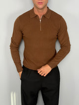 LENNON ZIP POLO SHIRT 