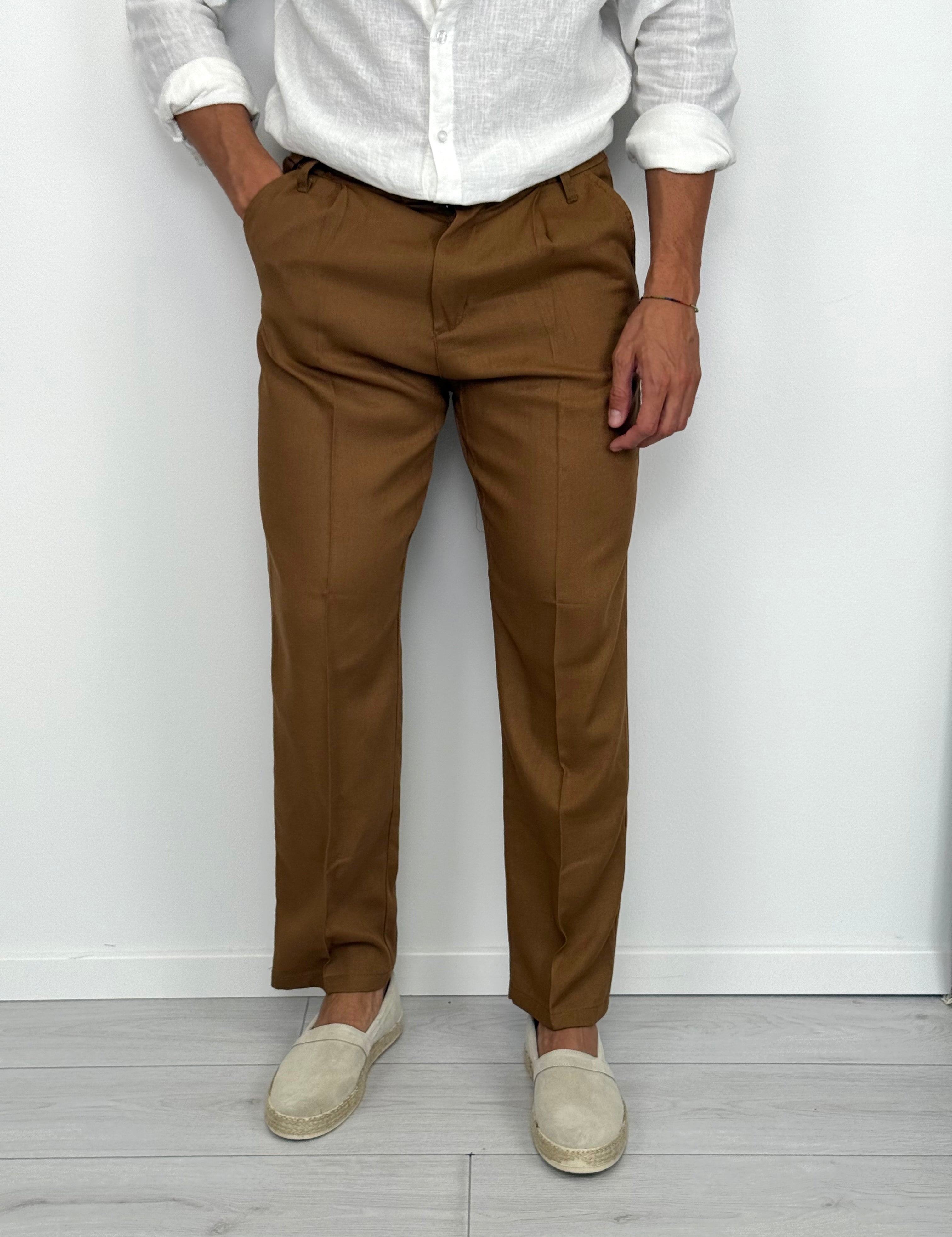 PANTALONE LINO V2 AMPIO