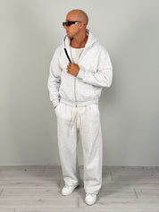 TUTA ZIP BOXY FIT FELPATA