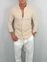 CAMICIA LINO COREANA