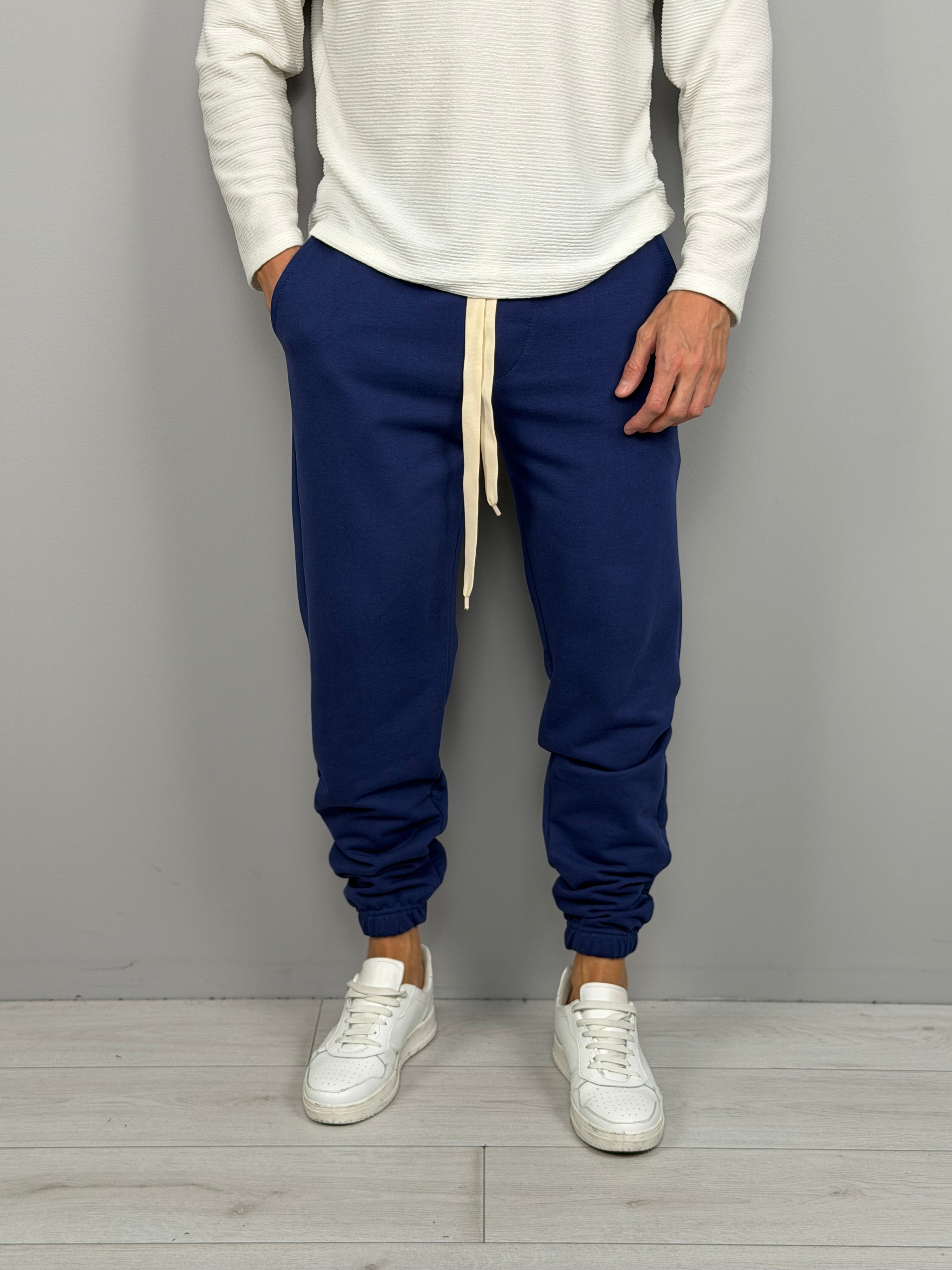 BRUSHED TRACKSUIT TROUSERS