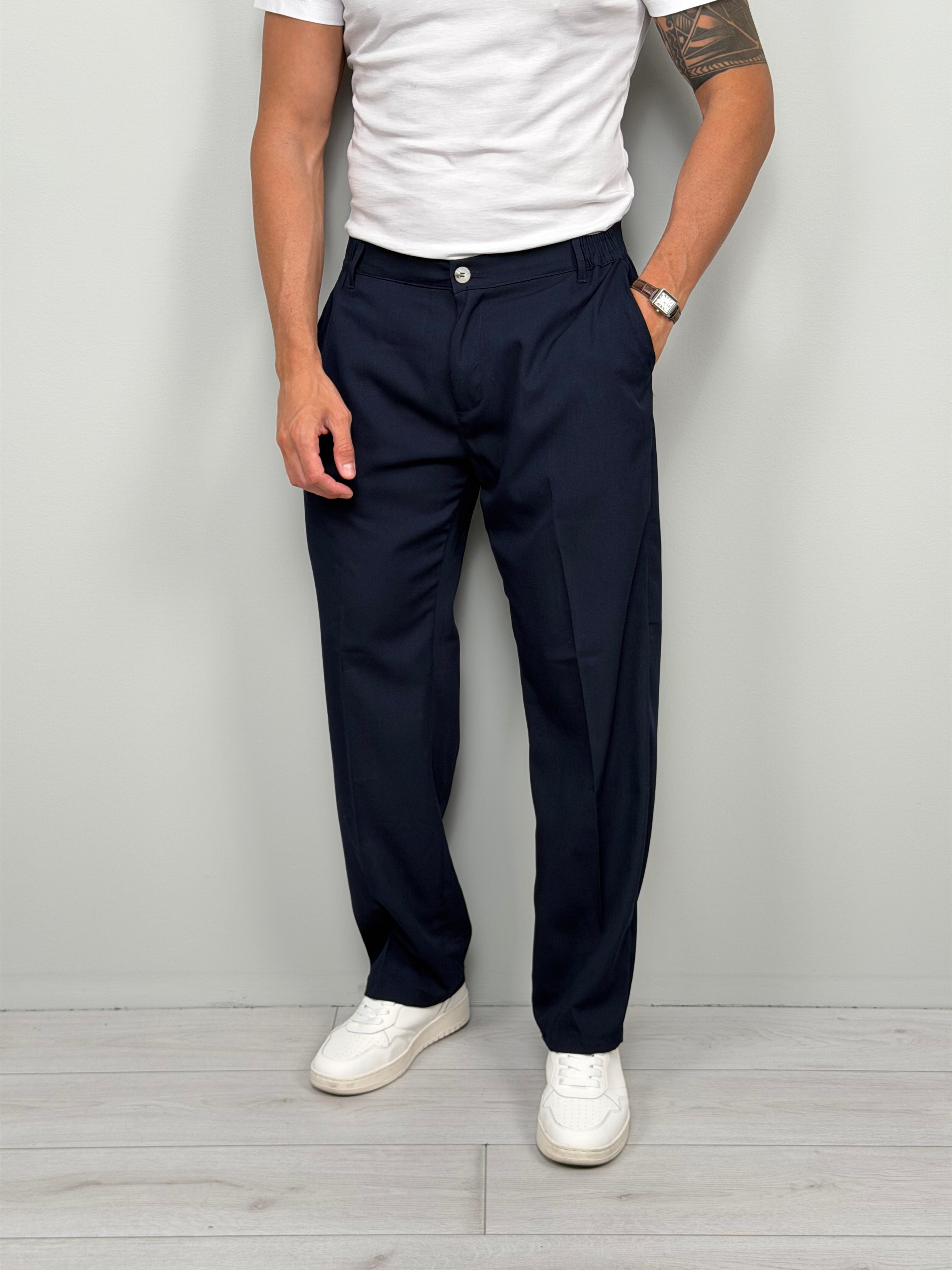 PANTALÓN LOISE AMPLIO - BOLSILLO TRASERO