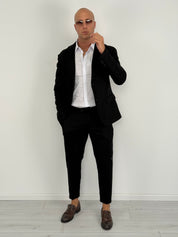 ABITO LINO MONOPETTO