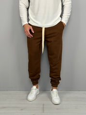 BRUSHED TRACKSUIT TROUSERS