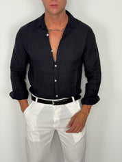 CAMICIA LINO PORTOFINO 100% LINO