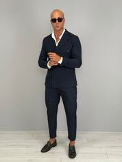 ABITO DOPPIOPETTO FIAMMATO