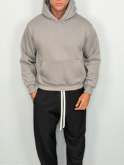 SWEAT SHIRT COUPE BOXY EN MOLLETON