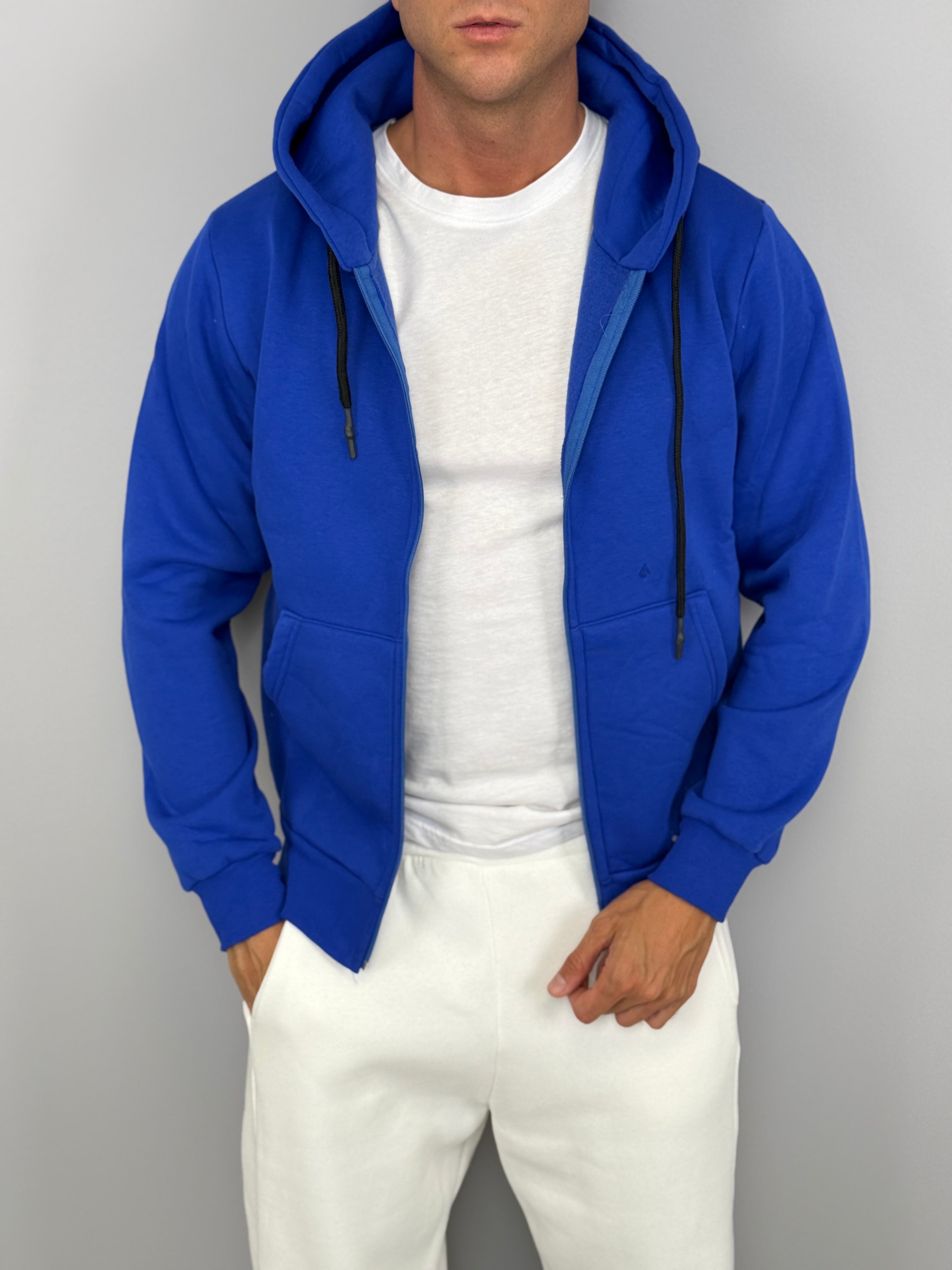 FELPA ZIP ROUNDLACE FELPATA