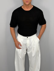 PULLOVER MALAGA KURZARM