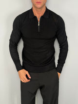 LENNON ZIP POLO SHIRT 