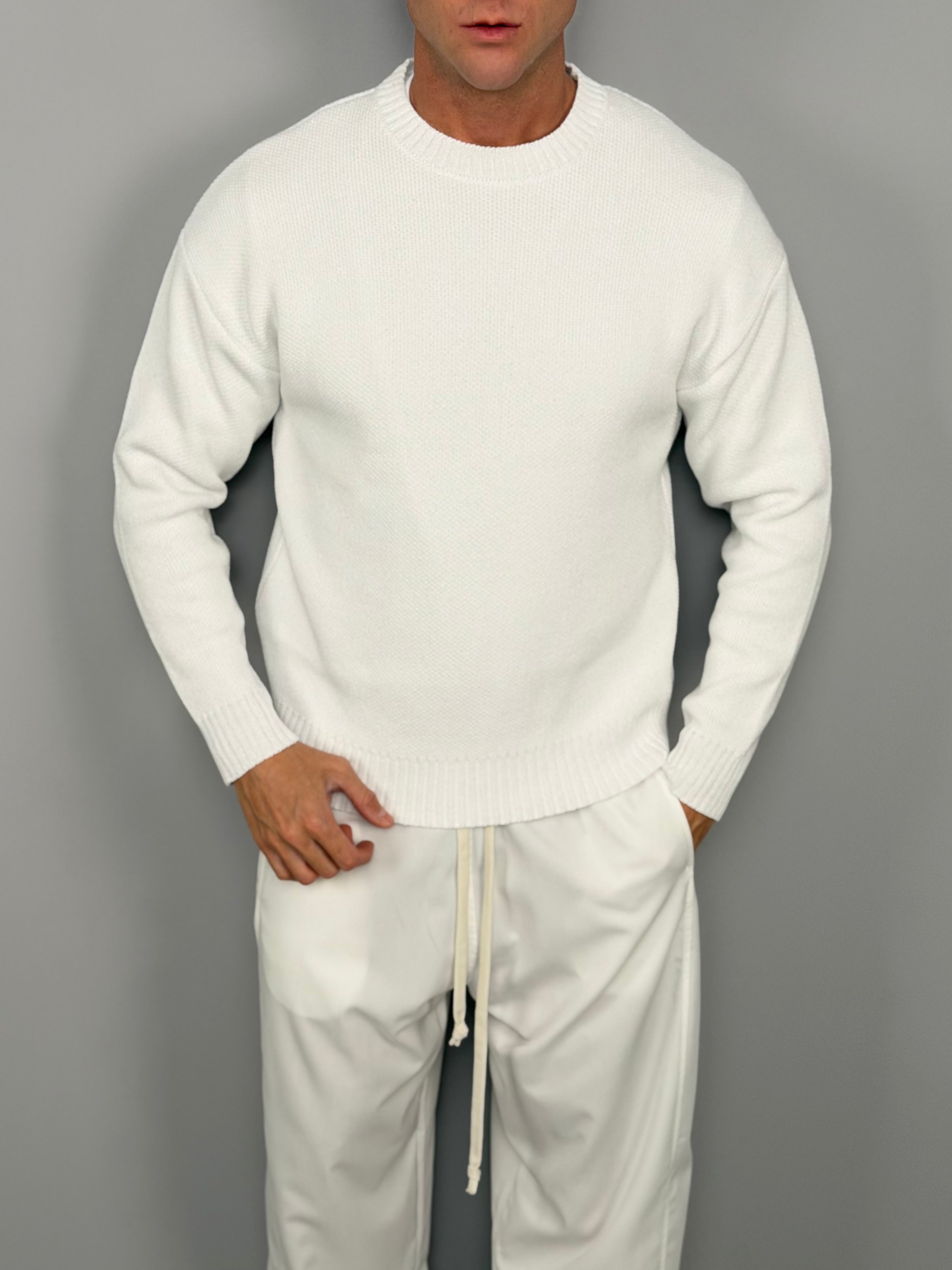 MAGLIONE ORIZZONTE COTONE