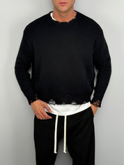 MAGLIONE CROPPED COTONE