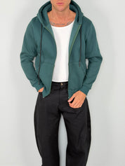 SWEATSHIRT ZIP ROUNDLACE DOUBLÉ