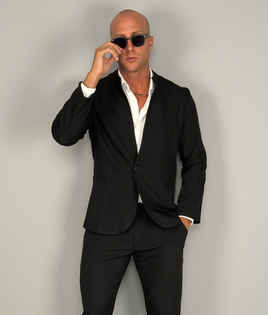 VESTE KORGE À FLAMMES - Taille S