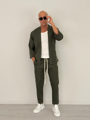 Ensemble coordonné Flow - taille L beige