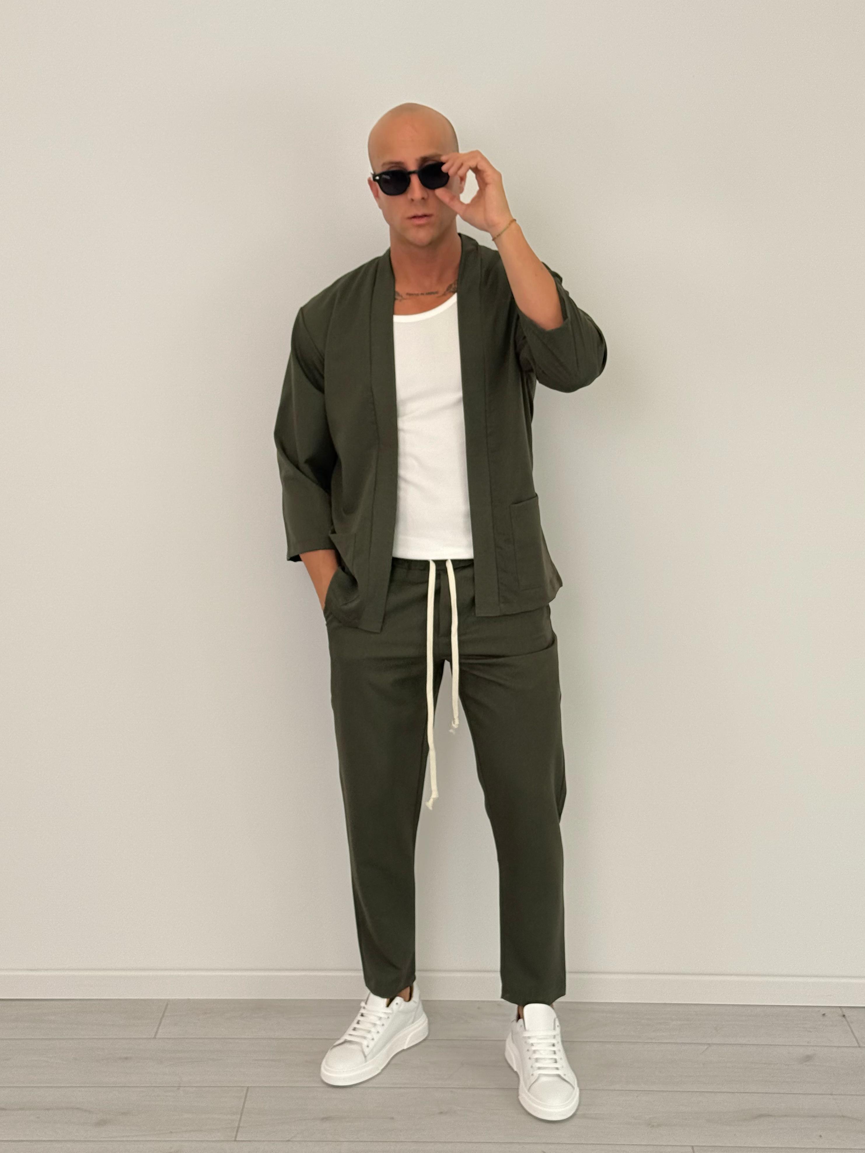 Ensemble coordonné Flow - taille L beige