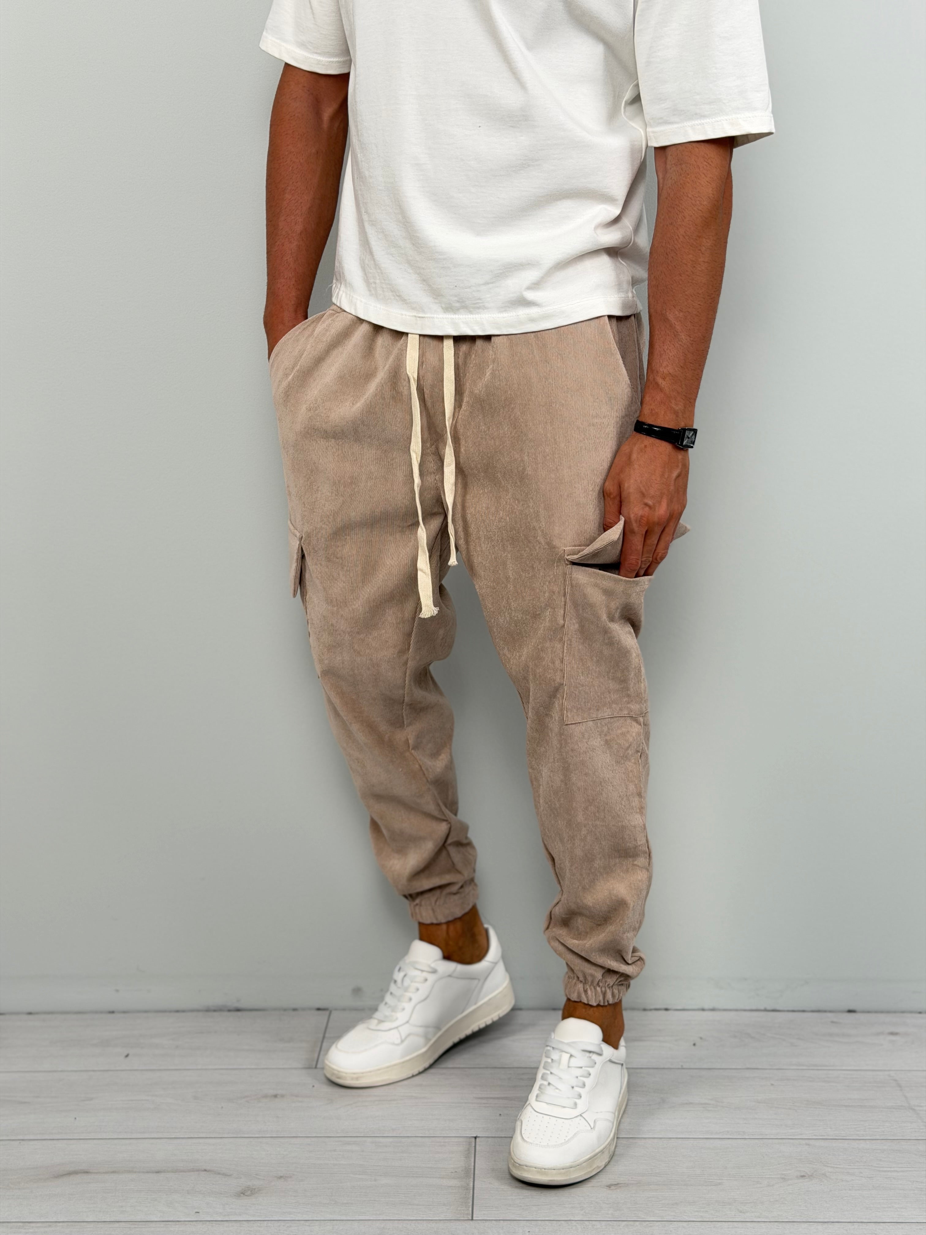 PANTALÓN DE PANA ACANALADA